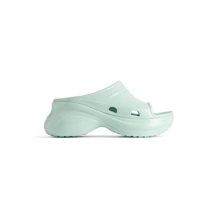 Balenciaga Sandals and Mules Women Women039s Pool Crocs Slide Sandal In Blue Blue