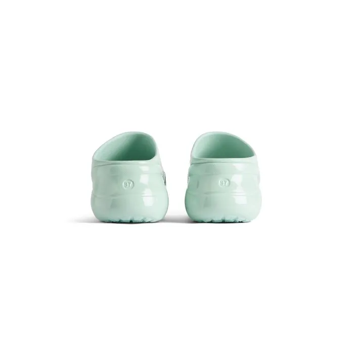 Balenciaga Sandals and Mules Women Women039s Pool Crocs Slide Sandal In Blue Blue Balenciaga Sandals and Mules Women Women039s Pool Crocs Slide Sandal In Blue Blue