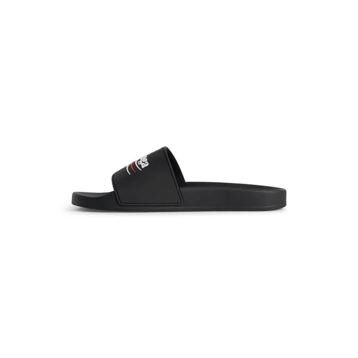 Balenciaga Sandals and Mules Women Women039s Pool Slide Sandal In Black Black Balenciaga Sandals and Mules Women Women039s Pool Slide Sandal In Black Black