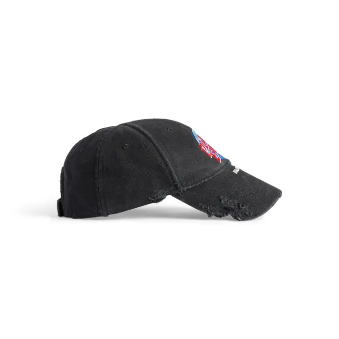 Balenciaga Scarves and Caps Men Men039s Planet Earth Cap In Black Black Balenciaga Scarves and Caps Men Men039s Planet Earth Cap In Black Black