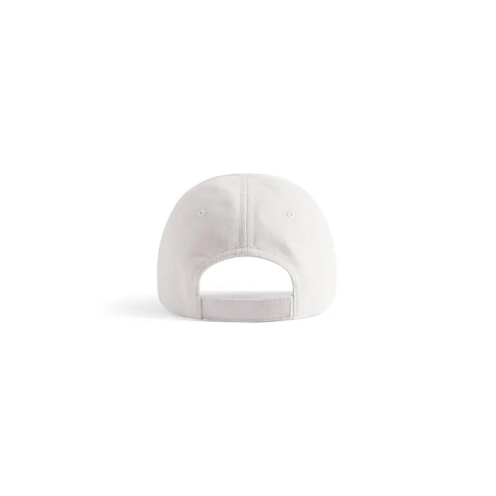 Balenciaga Scarves and Caps Men Political Stencil Cap In Off Whiteblack Off Whiteblack Balenciaga Scarves and Caps Men Political Stencil Cap In Off Whiteblack Off Whiteblack