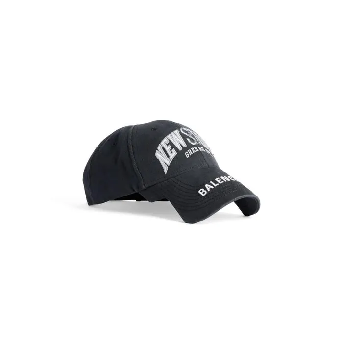 Balenciaga Scarves and Caps WomenMen Greene Street Cap In Black Black Balenciaga Scarves and Caps WomenMen Greene Street Cap In Black Black