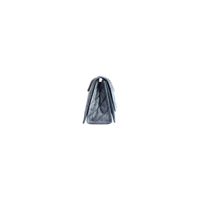 Balenciaga Shoulder Bags Women Women039s Crush Medium Chain Bag Quilted Denim In Blue Blue Balenciaga Shoulder Bags Women Women039s Crush Medium Chain Bag Quilted Denim In Blue Blue