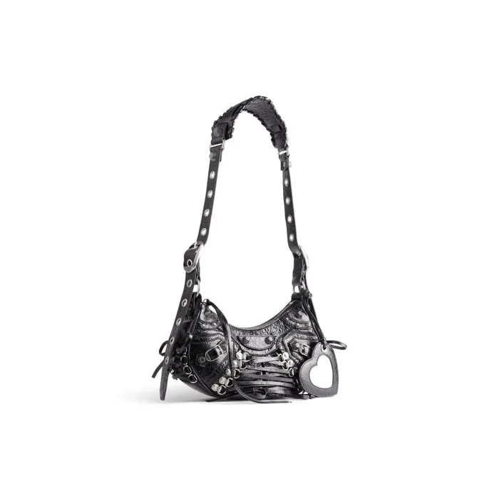 Balenciaga Shoulder Bags Women Women039s Le Cagole Xs Shoulder Bag With Corset In Black Black Balenciaga Shoulder Bags Women Women039s Le Cagole Xs Shoulder Bag With Corset In Black Black