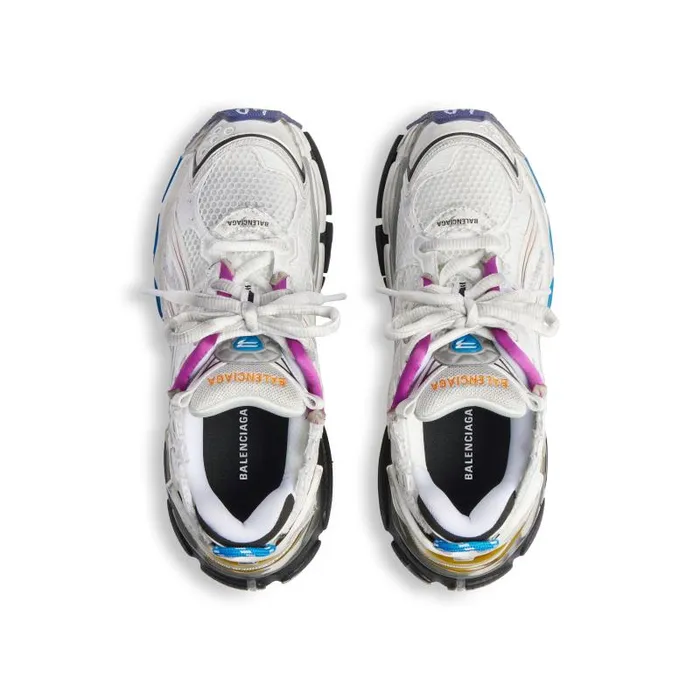 Balenciaga Sneakers Men Men039s Runner Gradient Sneaker In Whitemulticolored Whitemulticolored Balenciaga Sneakers Men Men039s Runner Gradient Sneaker In Whitemulticolored Whitemulticolored