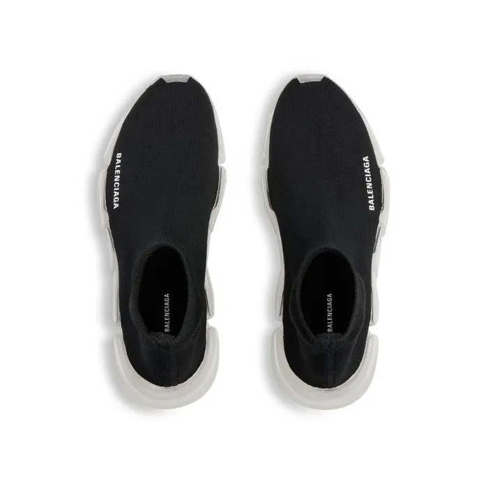 Balenciaga Sneakers Men Men039s Speed 20 Full Clear Sole Recycled Knit Sneaker In Black Black Balenciaga Sneakers Men Men039s Speed 20 Full Clear Sole Recycled Knit Sneaker In Black Black