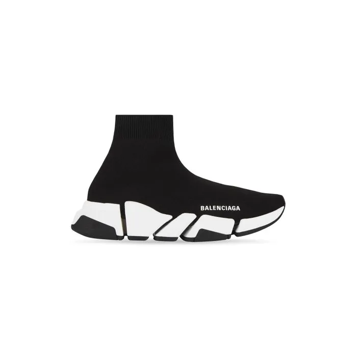 Balenciaga Sneakers Women Women039s Speed 20 Recycled Knit Sneaker With Bicolor Sole In Blackwhite Blackwhite Balenciaga Sneakers Women Women039s Speed 20 Recycled Knit Sneaker With Bicolor Sole In Blackwhite Blackwhite