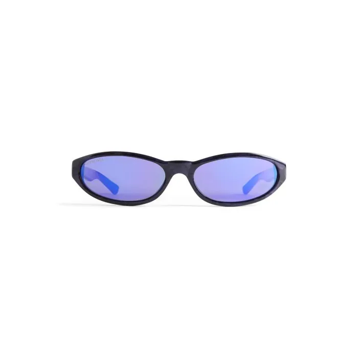 Balenciaga Sunglasses WomenMen Neo Round Sunglasses In Purple Purple