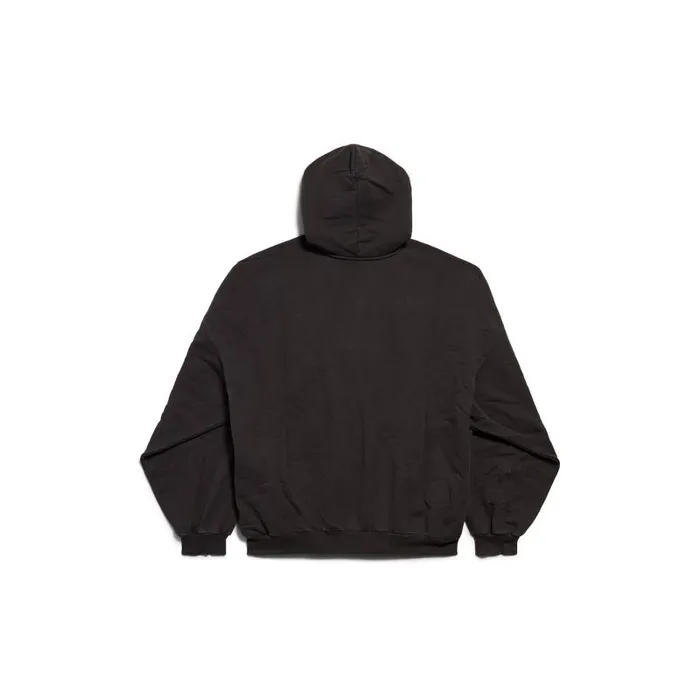 Balenciaga Sweatshirts and Hoodies Men Men039s Balenciaga Boxing Hoodie Large Fit In Black Faded Black Faded