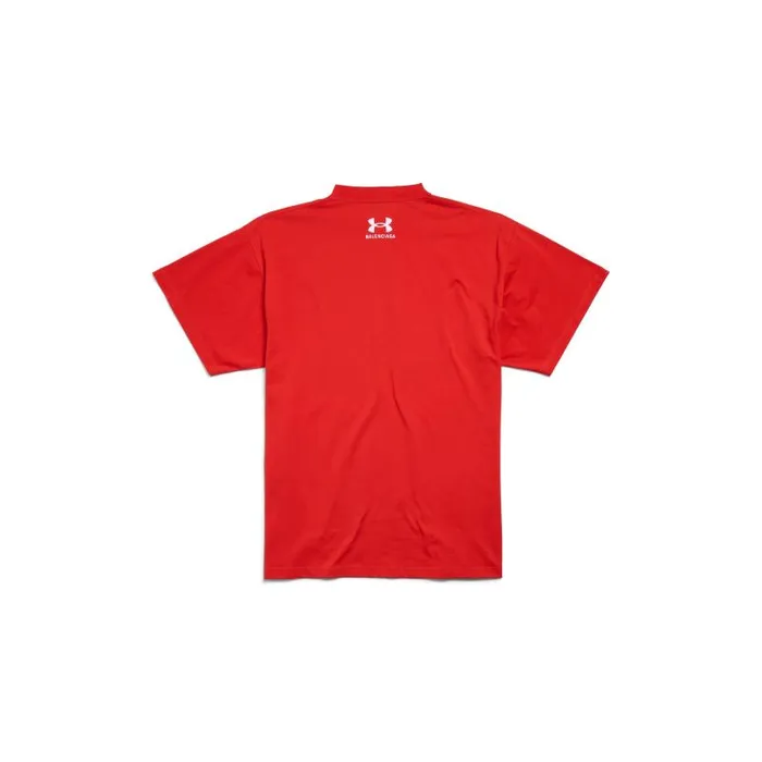 Balenciaga Tshirts Men Men039s Under Armour Tshirt Oversized In Redwhite Redwhite Balenciaga Tshirts Men Men039s Under Armour Tshirt Oversized In Redwhite Redwhite