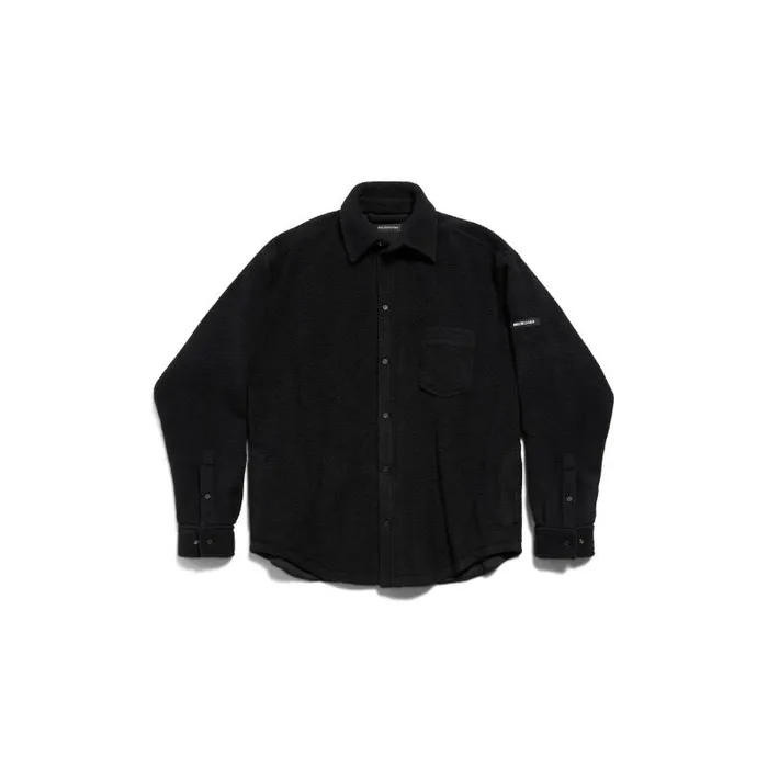 Balenciaga Tops and Shirts Men Men039s Overshirt In Black Black