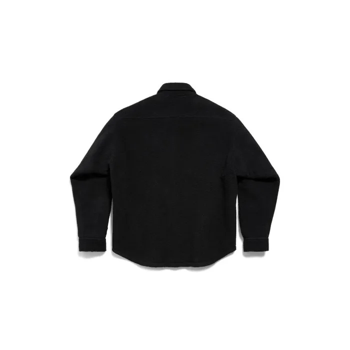 Balenciaga Tops and Shirts Men Men039s Overshirt In Black Black Balenciaga Tops and Shirts Men Men039s Overshirt In Black Black
