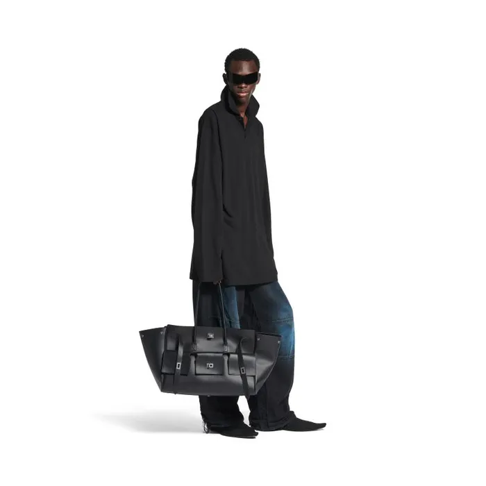 Balenciaga Tote Bags WomenMen Bel Air Medium Carry All Bag In Black Black Balenciaga Tote Bags WomenMen Bel Air Medium Carry All Bag In Black Black