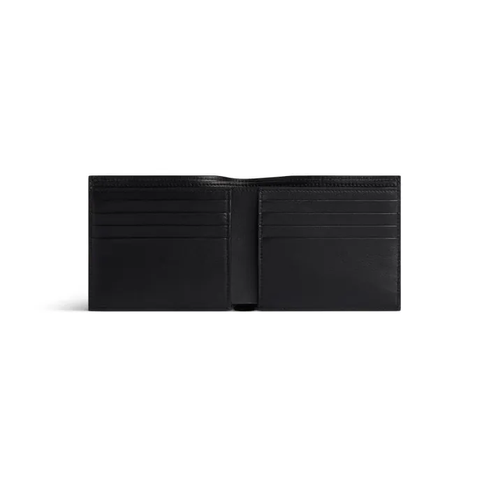 Balenciaga Wallets Men Men039s Unity Square Folded Wallet In Black Black Balenciaga Wallets Men Men039s Unity Square Folded Wallet In Black Black
