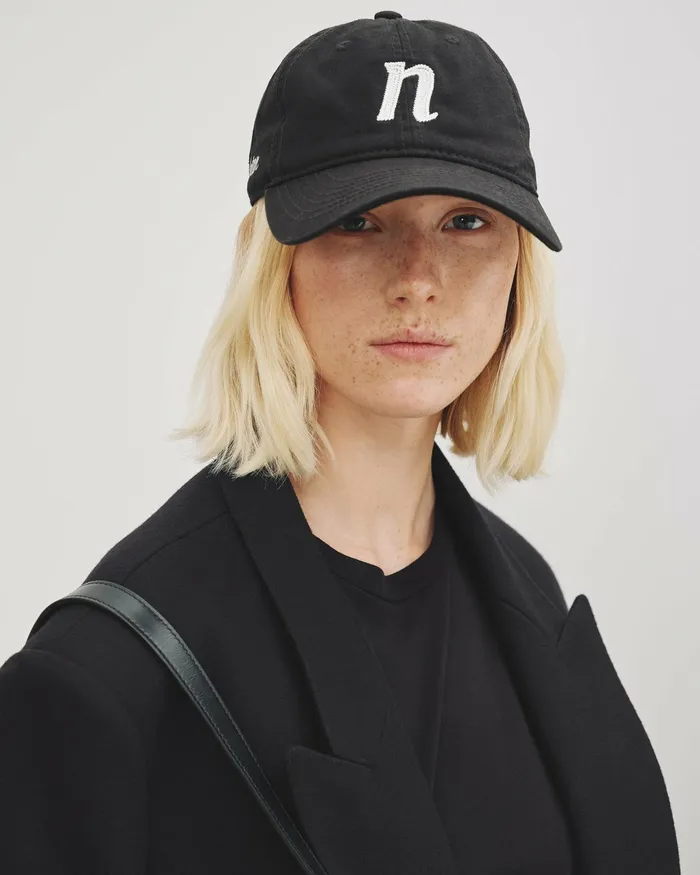 BASEBALL HAT Black Women Nili Lotan Belts and Accessories