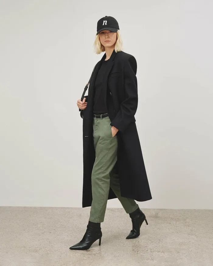 BASEBALL HAT Black Women Nili Lotan Belts and Accessories