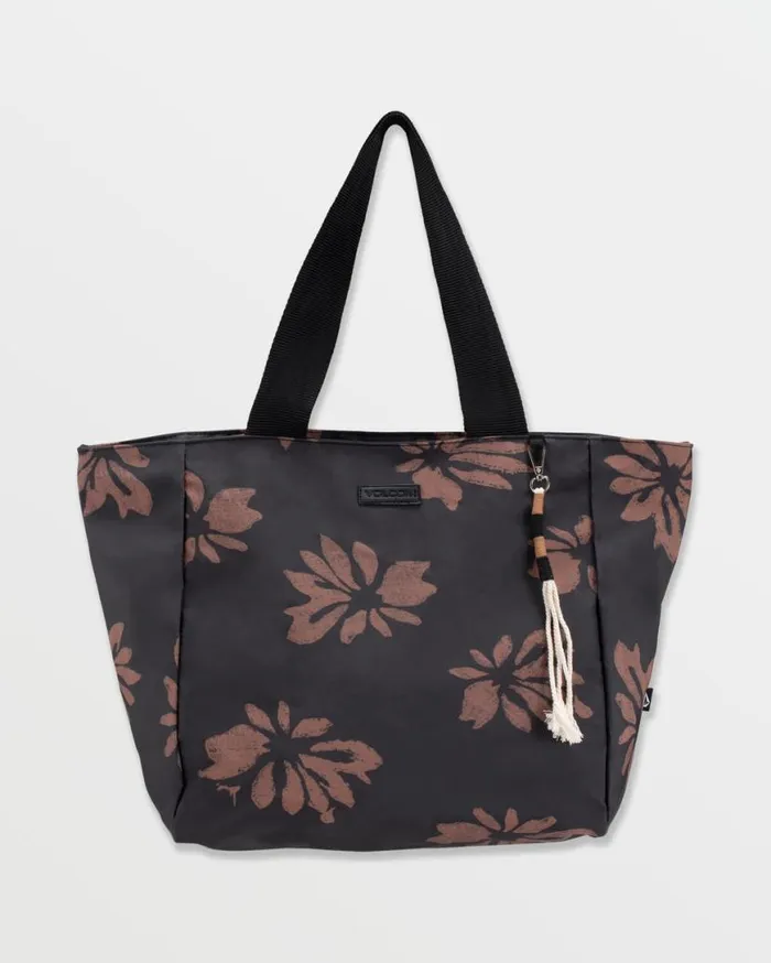 Bay Bae Beach Tote 8211 Vintage Brown Womens Volcom Bags and Backpacks