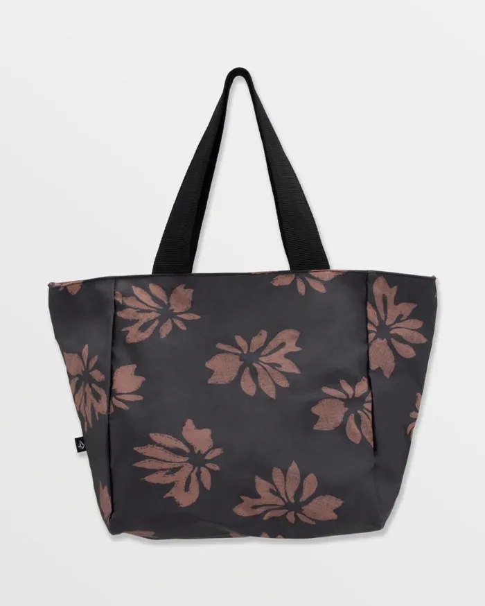 Bay Bae Beach Tote 8211 Vintage Brown Womens Volcom Bags and Backpacks