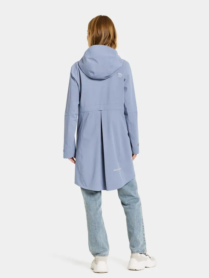 Bea Parka Glacial Blue Women Didriksons Spring Jackets