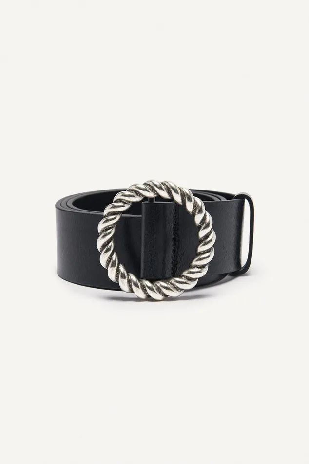 Belt With Buckle Beus Brown Women Baandsh Belts