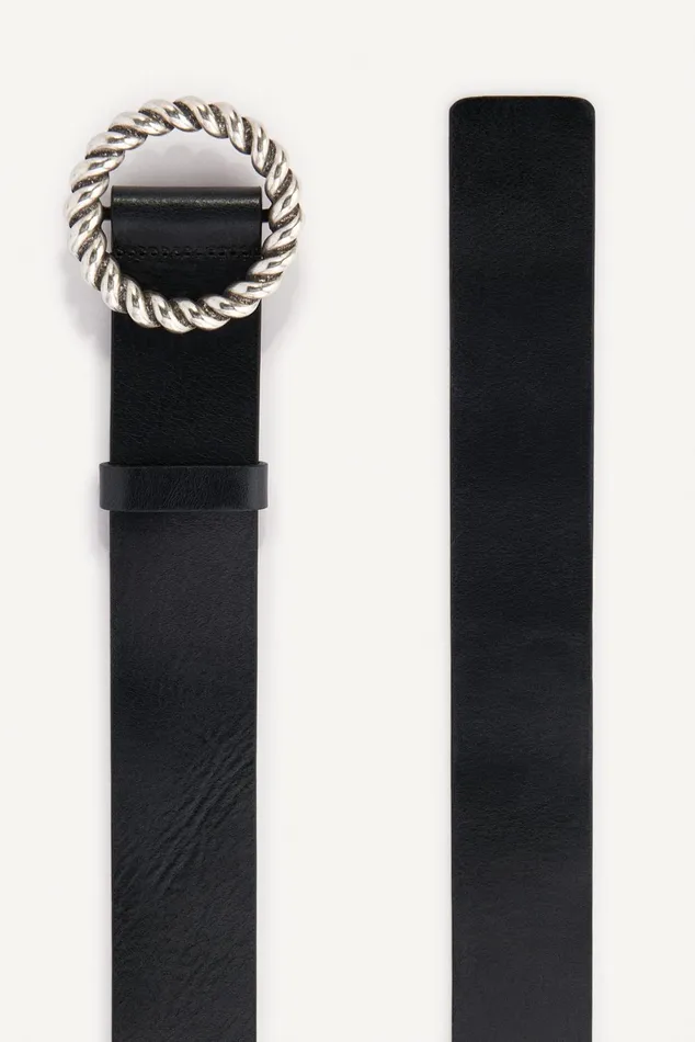 Belt With Buckle Beus Brown Women Baandsh Belts