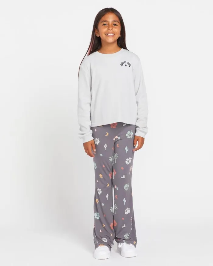 Big Girls Thermality Long Sleeve Shirt 8211 Light Grey Kids Volcom TShirts and Tanks Big Girls Thermality Long Sleeve Shirt 8211 Light Grey Kids Volcom TShirts and Tanks
