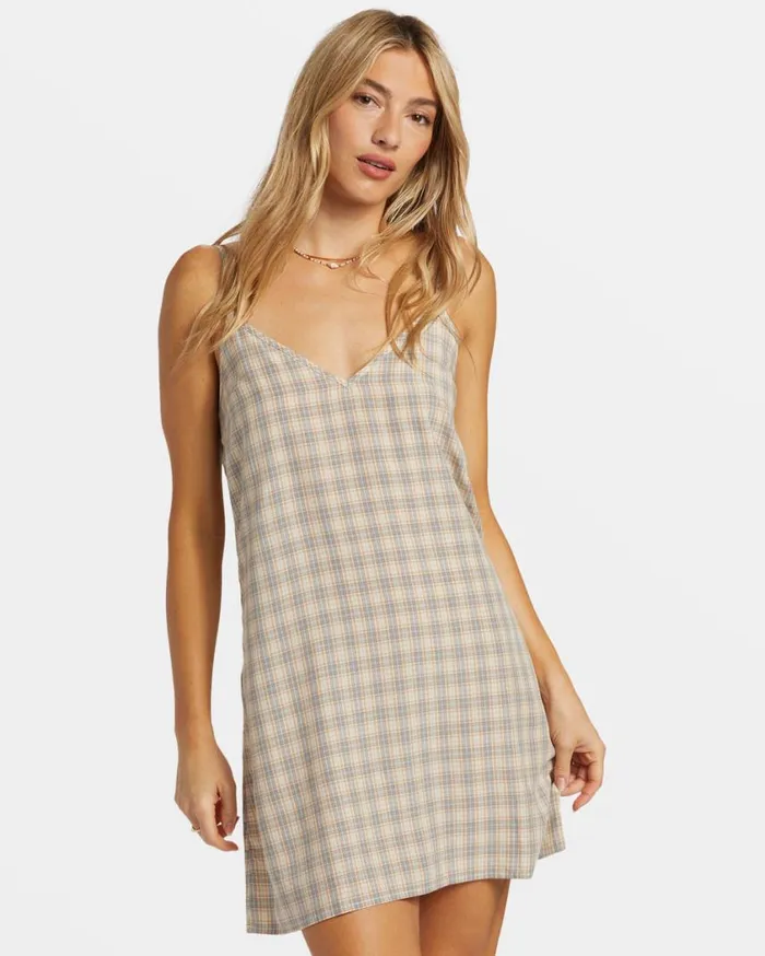 Billabong 90039s Babe Mini Slip Dress Western Sky Womens Dresses Billabong 90039s Babe Mini Slip Dress Western Sky Womens Dresses