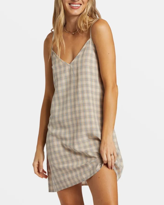 Billabong 90039s Babe Mini Slip Dress Western Sky Womens Dresses Billabong 90039s Babe Mini Slip Dress Western Sky Womens Dresses