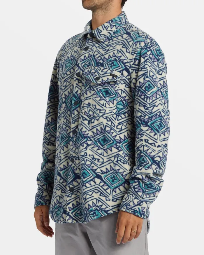 Billabong ADiv Furnace Flannel Shirt Slate Blue Mens Hoodies and Fleece Billabong ADiv Furnace Flannel Shirt Slate Blue Mens Hoodies and Fleece