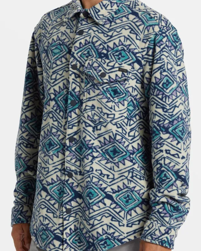 Billabong ADiv Furnace Flannel Shirt Slate Blue Mens Hoodies and Fleece Billabong ADiv Furnace Flannel Shirt Slate Blue Mens Hoodies and Fleece