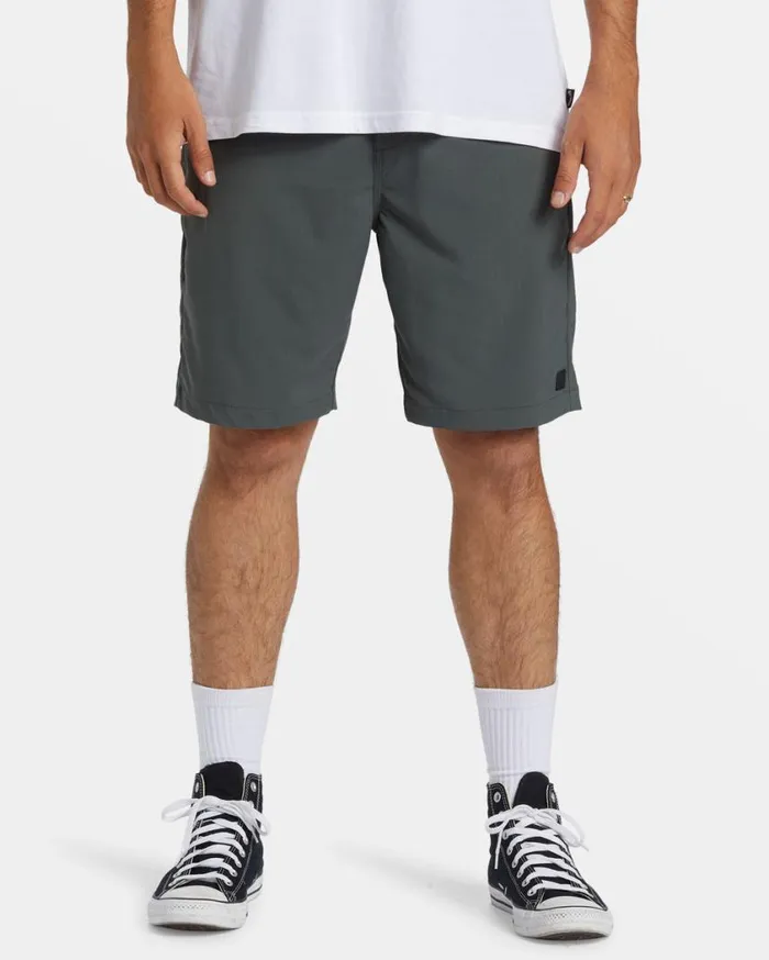 Billabong ADiv Surftrek Journey 20034 Shorts Slate Green Mens Shorts
