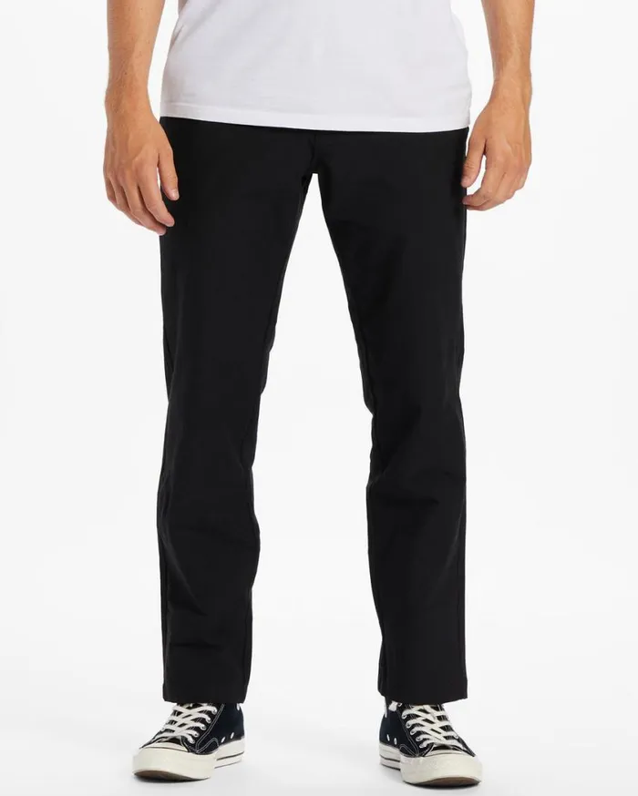 Billabong ADiv Surftrek Plus Organic Elastic Waist Pants Black Mens Jeans and Pants Billabong ADiv Surftrek Plus Organic Elastic Waist Pants Black Mens Jeans and Pants