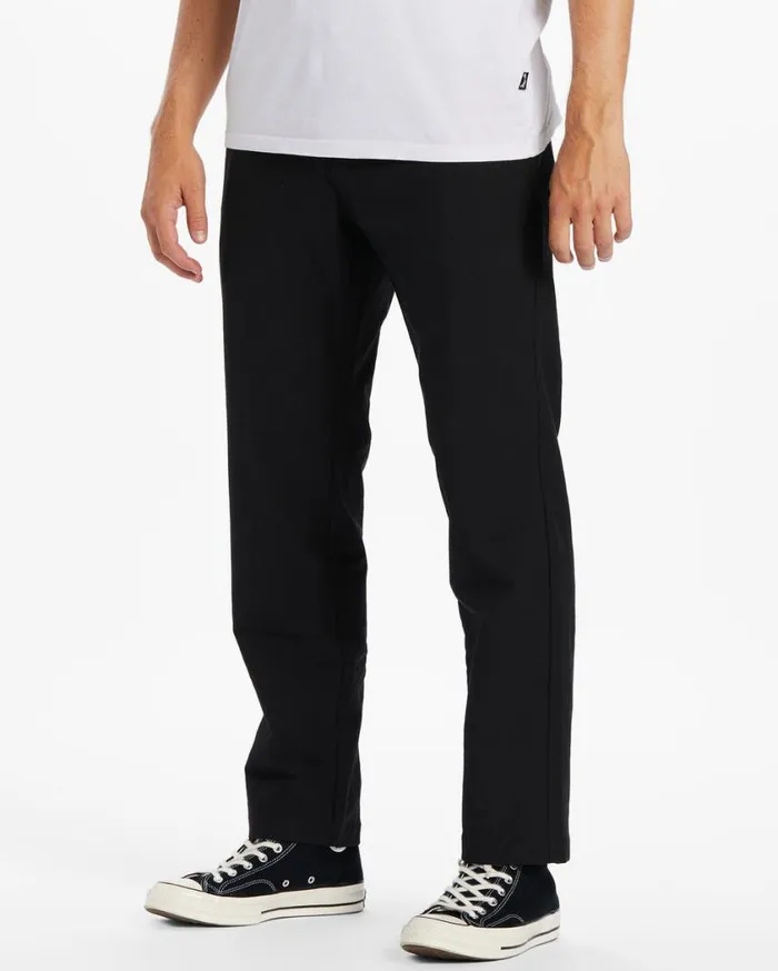 Billabong ADiv Surftrek Plus Organic Elastic Waist Pants Black Mens Jeans and Pants Billabong ADiv Surftrek Plus Organic Elastic Waist Pants Black Mens Jeans and Pants