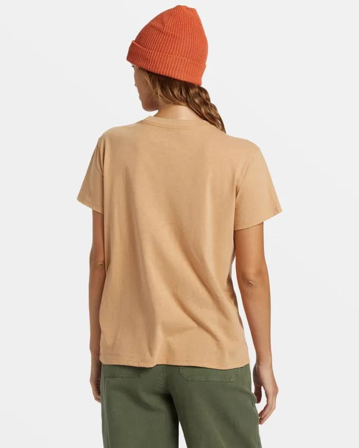 Billabong ADiv TShirt Wet Sand Womens Graphic Tees and Tanks Billabong ADiv TShirt Wet Sand Womens Graphic Tees and Tanks