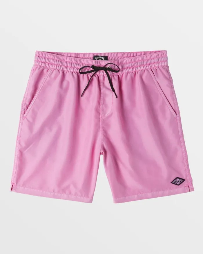 Billabong All Day Overdyed Layback 17034 Swim Trunks Flamingo Mens Layback Boardshorts Billabong All Day Overdyed Layback 17034 Swim Trunks Flamingo Mens Layback Boardshorts
