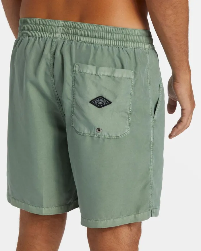Billabong All Day Overdyed Layback 17034 Volley Shorts Sage Mens Layback Boardshorts Billabong All Day Overdyed Layback 17034 Volley Shorts Sage Mens Layback Boardshorts