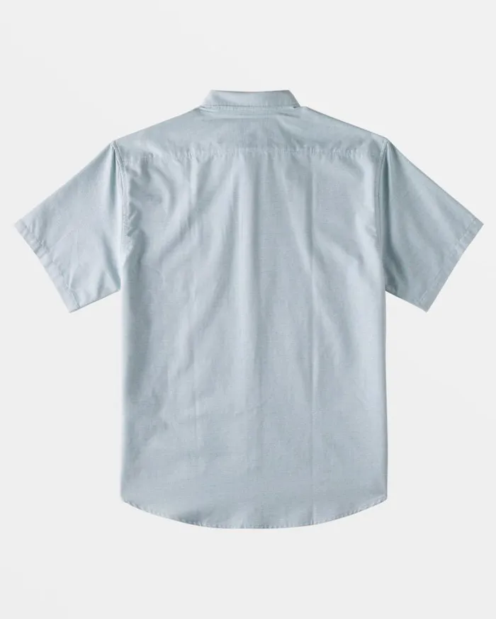 Billabong All Day Short Sleeve Shirt Jade Stone Mens Shirts Billabong All Day Short Sleeve Shirt Jade Stone Mens Shirts