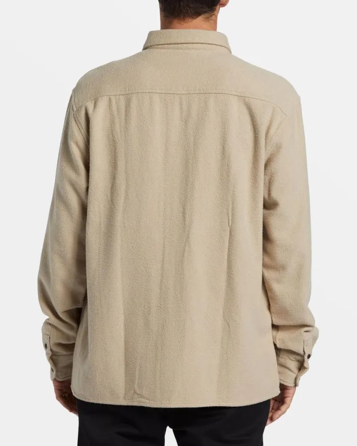 Billabong Bong Days Long Sleeve Shirt Sand Mens Shirts Billabong Bong Days Long Sleeve Shirt Sand Mens Shirts