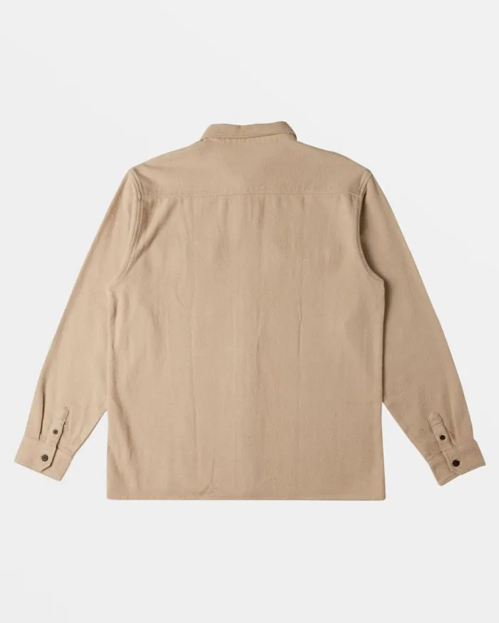 Billabong Bong Days Long Sleeve Shirt Sand Mens Shirts Billabong Bong Days Long Sleeve Shirt Sand Mens Shirts