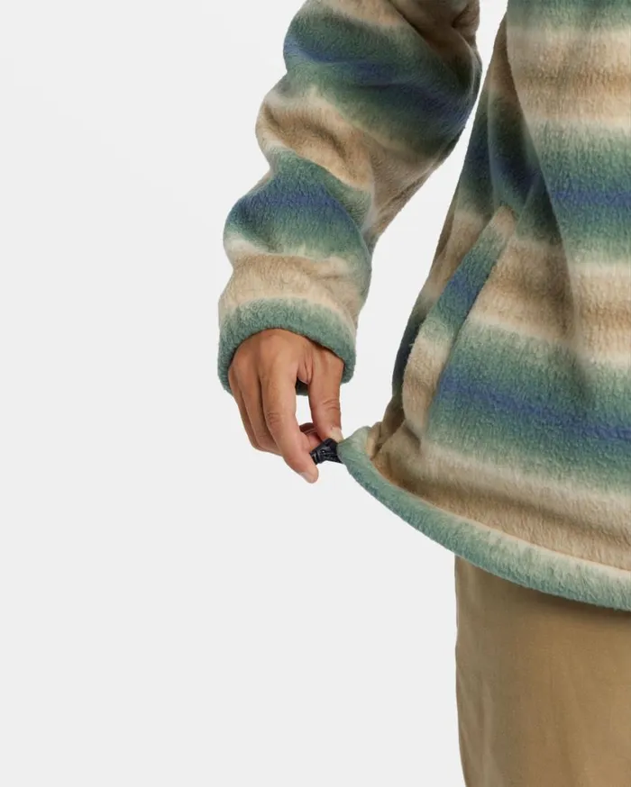 Billabong Boundary Polar Fleece Half Zip Pullover Dune Mens Hoodies and Fleece Billabong Boundary Polar Fleece Half Zip Pullover Dune Mens Hoodies and Fleece