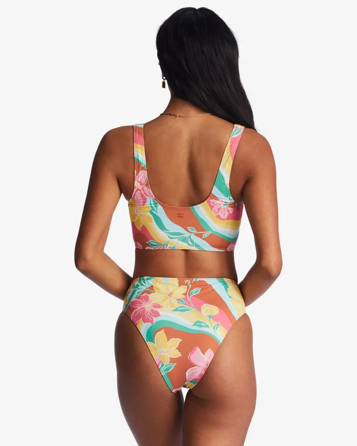Billabong Chasin Sunbeams Rise Bikini Bottoms Multi Womens Bikinis