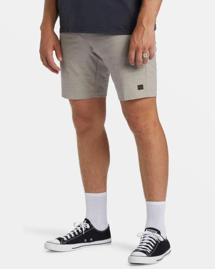 Billabong Crossfire Slub 19034 Hybrid Submersible Shorts Stone Mens Shorts Billabong Crossfire Slub 19034 Hybrid Submersible Shorts Stone Mens Shorts