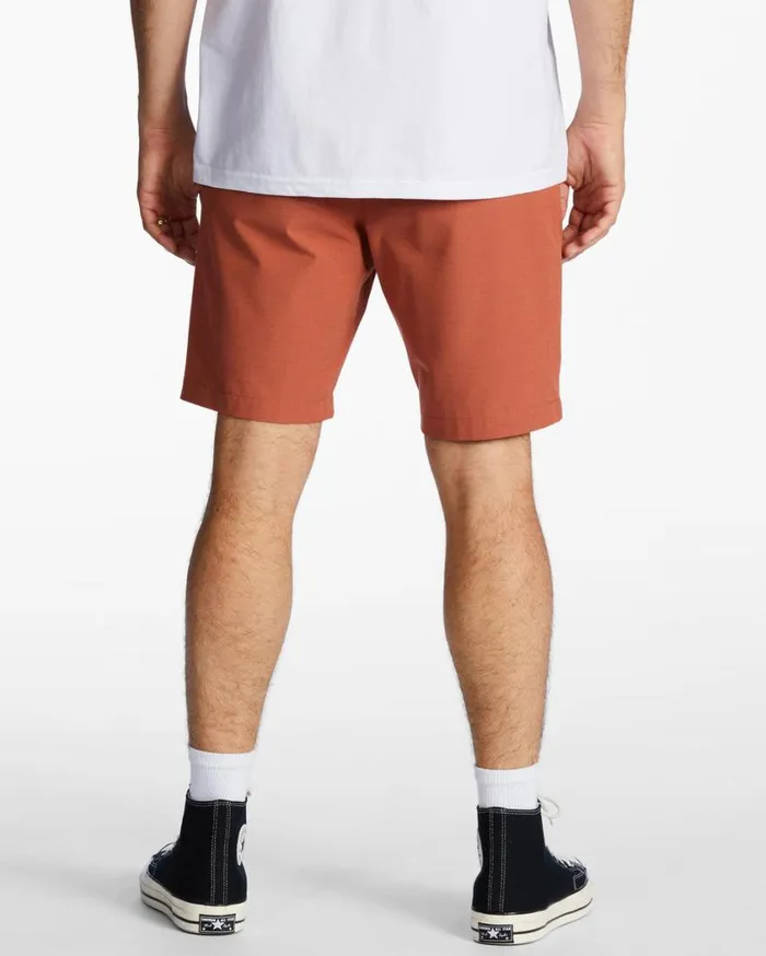 Billabong Crossfire Slub Submersible 19034 Shorts Red Clay Mens Shorts Billabong Crossfire Slub Submersible 19034 Shorts Red Clay Mens Shorts