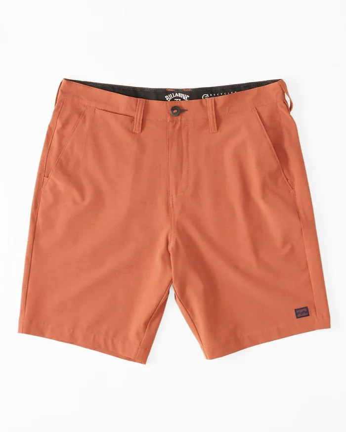 Billabong Crossfire Slub Submersible 19034 Shorts Red Clay Mens Shorts Billabong Crossfire Slub Submersible 19034 Shorts Red Clay Mens Shorts