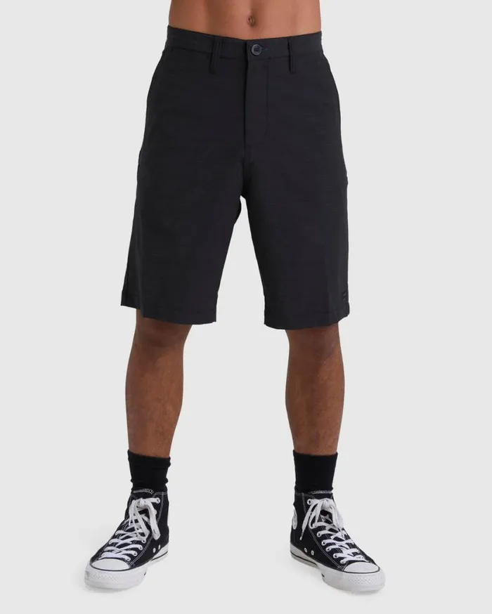 Billabong Crossfire Slub Submersible Shorts 21034 Black Mens Shorts
