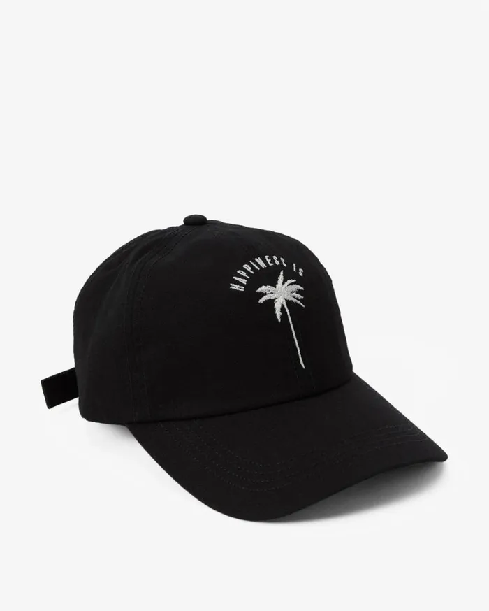 Billabong Dad Cap Strapback Hat Black Pebble Womens Hats and Beanies Billabong Dad Cap Strapback Hat Black Pebble Womens Hats and Beanies
