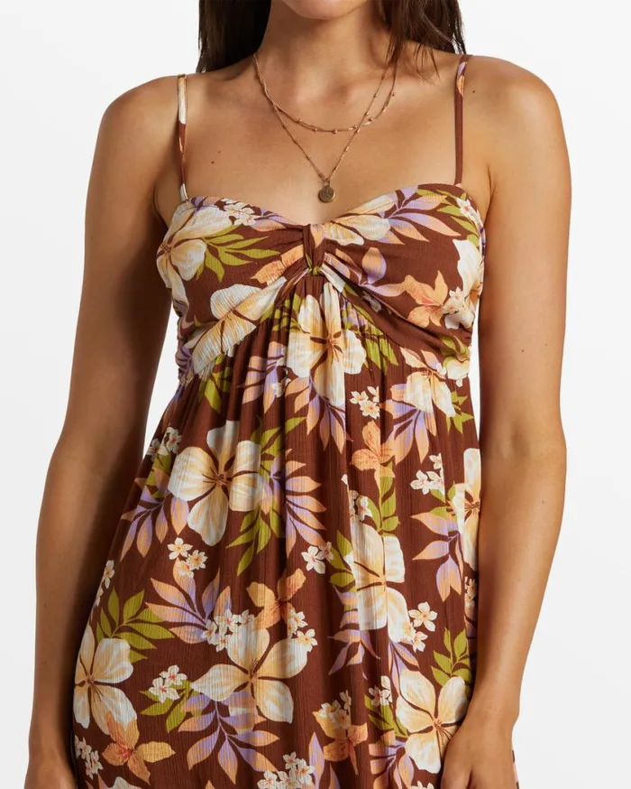 Billabong Daybreak Midi Midi Dress Toasted Coconut Womens Dresses Billabong Daybreak Midi Midi Dress Toasted Coconut Womens Dresses