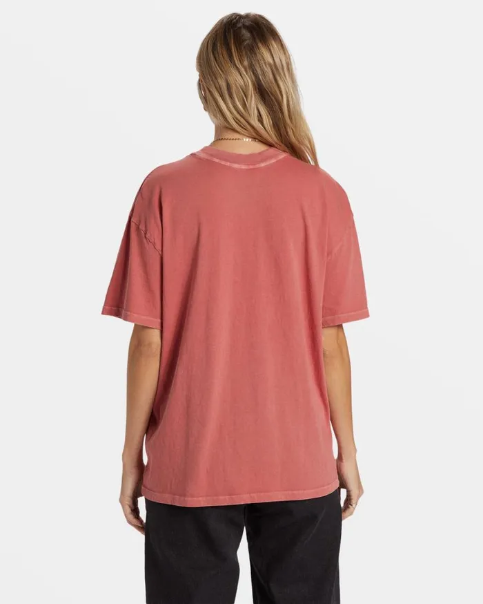 Billabong Dreaming Of Paradise TShirt Red Clay Womens Graphic Tees and Tanks Billabong Dreaming Of Paradise TShirt Red Clay Womens Graphic Tees and Tanks