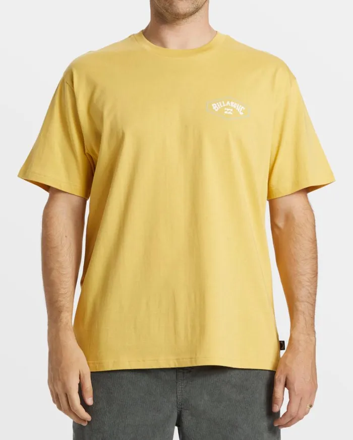 Billabong Exit Arch TShirt Sunny Mens TShirts Billabong Exit Arch TShirt Sunny Mens TShirts