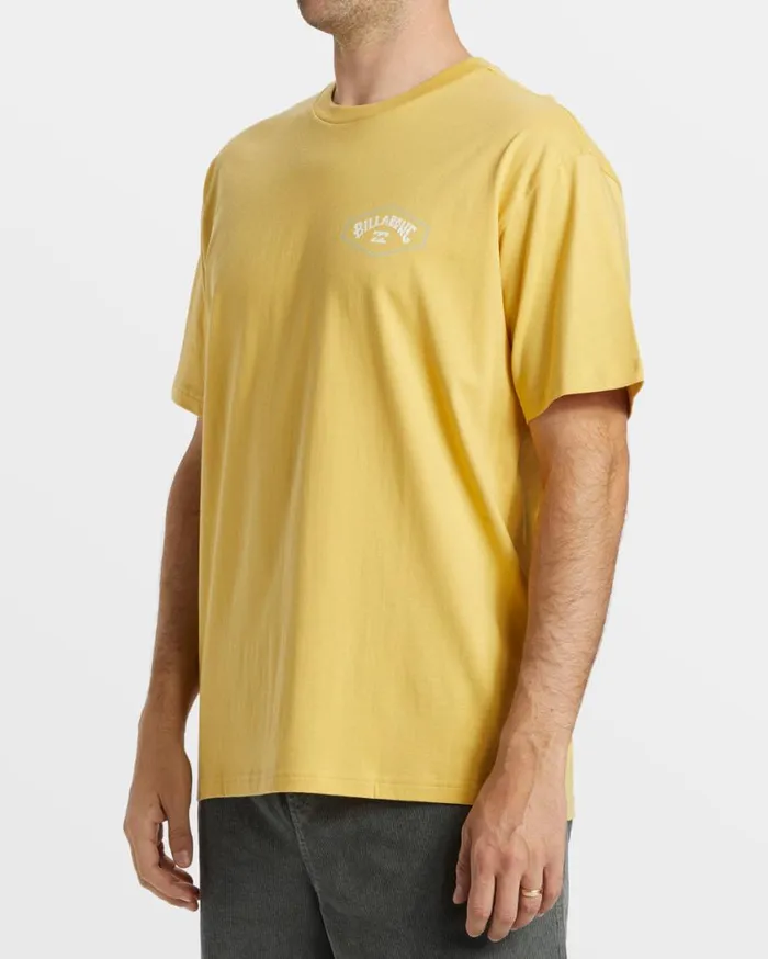Billabong Exit Arch TShirt Sunny Mens TShirts Billabong Exit Arch TShirt Sunny Mens TShirts